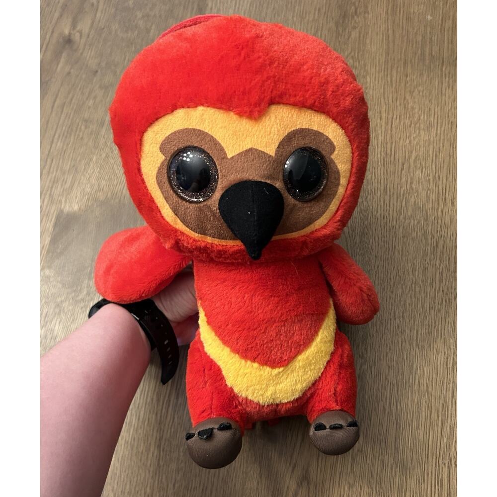 Wizarding World of Harry Potter Fawkes Phoenix 13” Red Soft Plush Stuffed Animal